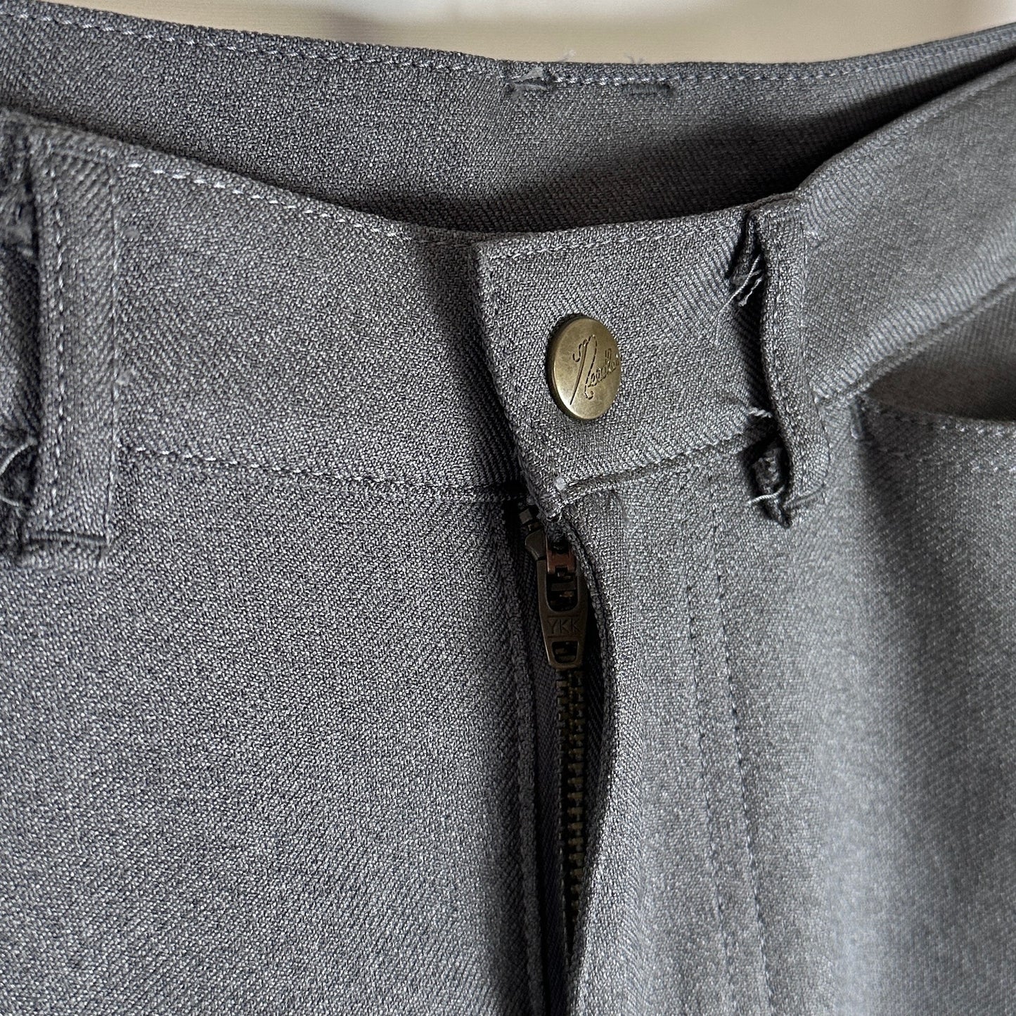Needles Grey Western Twill Pant