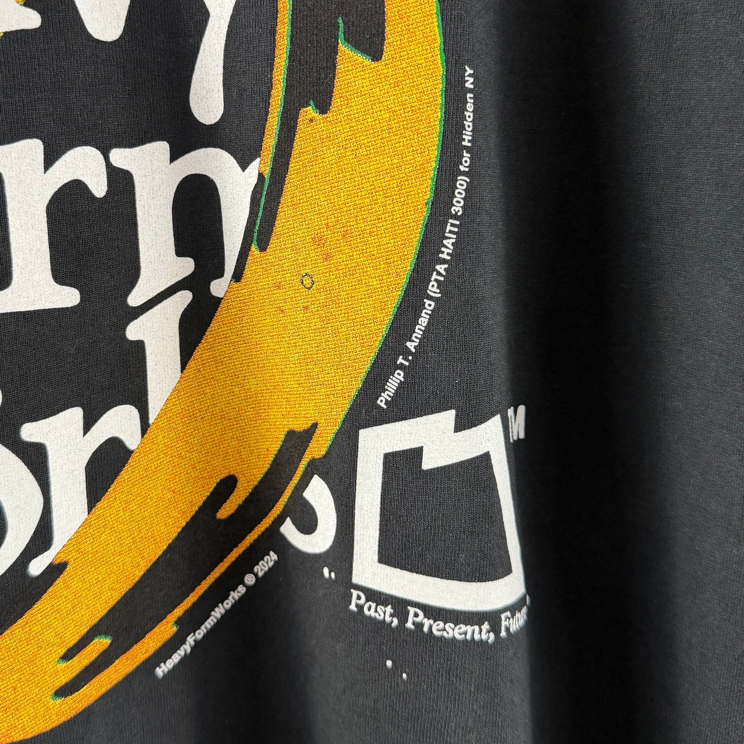 Hidden NY Heavy Form Works Black Tee