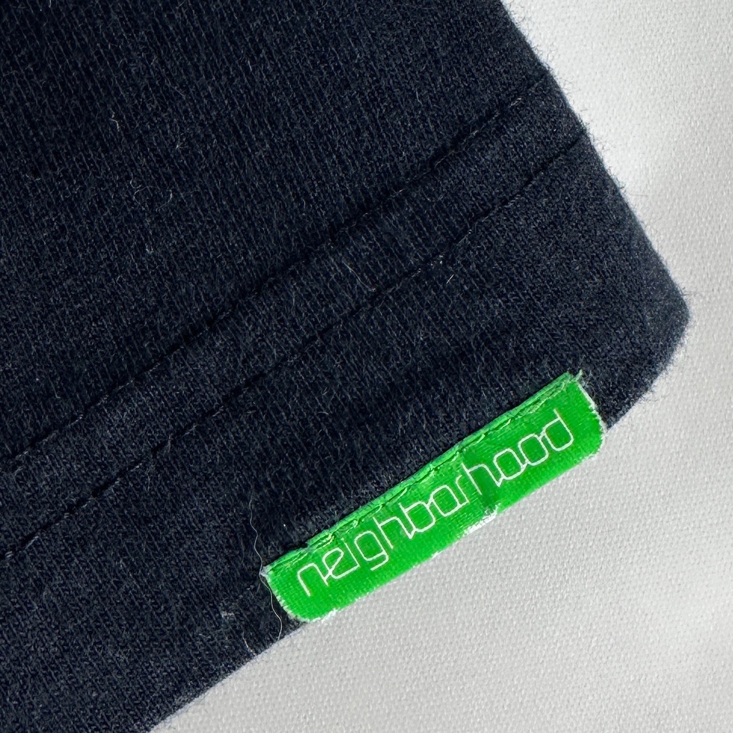 Neighborhood 2002 Archive Black Text Tee