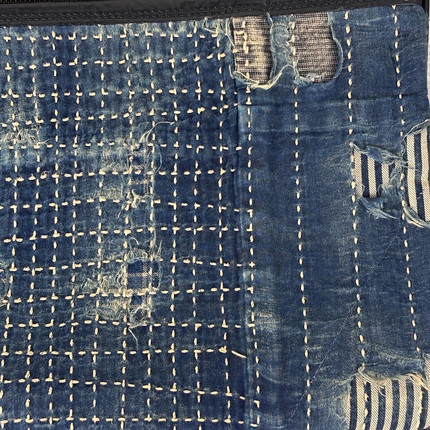 Kapital Kountry Boro Denim Pouch