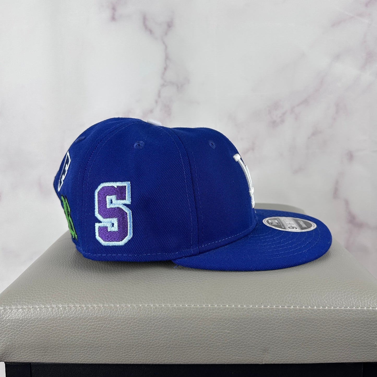 Saint Michael x MLB x New Era Blue LA Dodgers SnapBack Hat