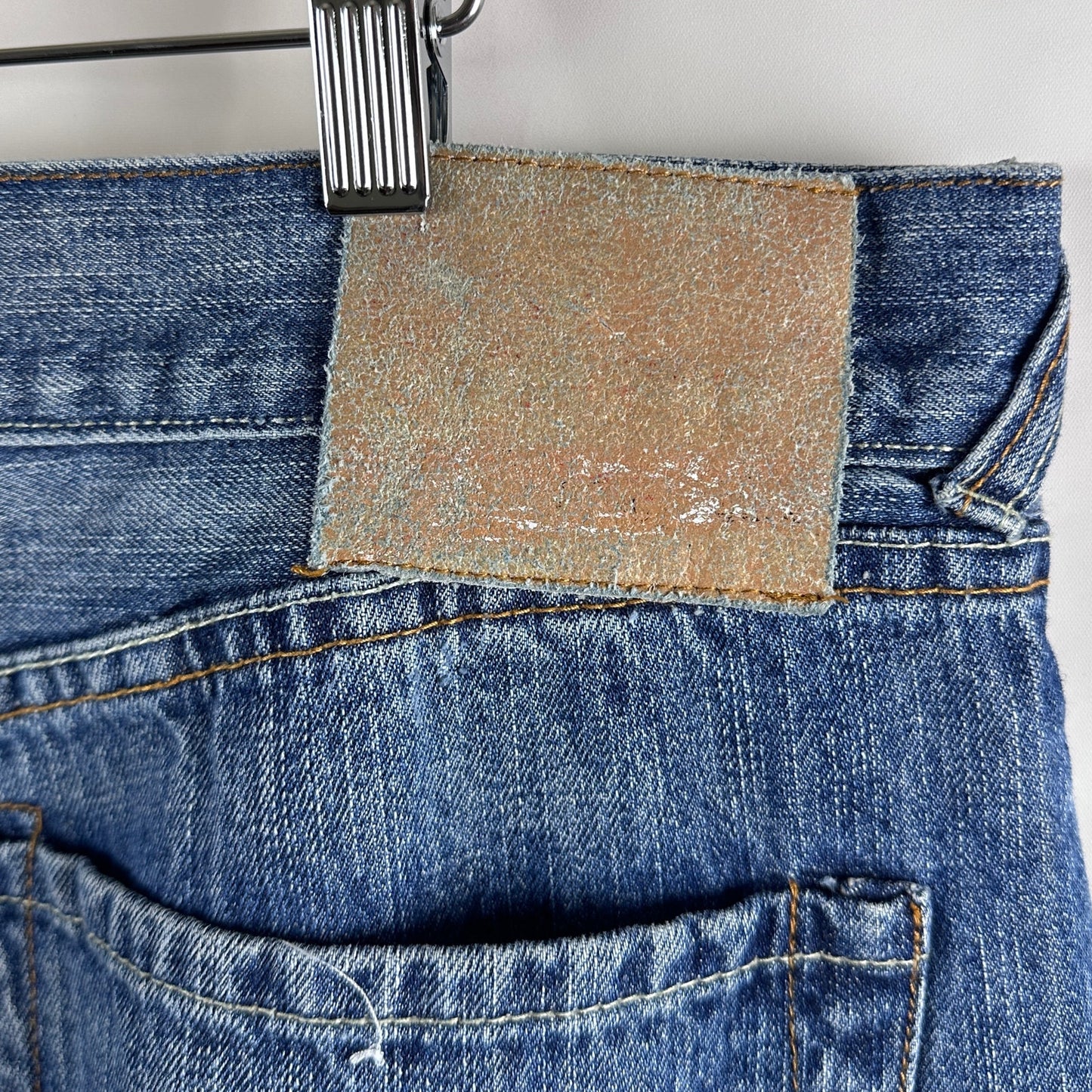 Evisu E.U. Straight Blue Denim