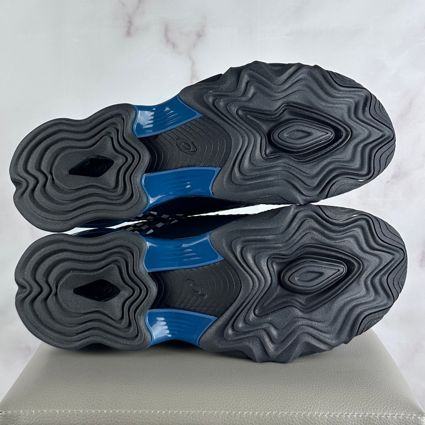 ASICS Kiko Kostadinov Novalis Gel-Styrax Graphite Grey Teal Mule Sneaker