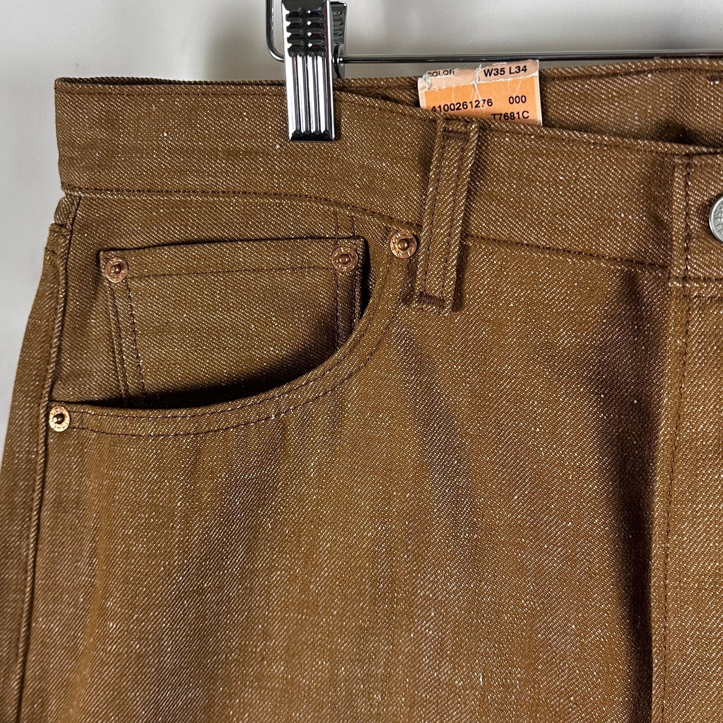 Levi’s 501 White Oak Brown Denim