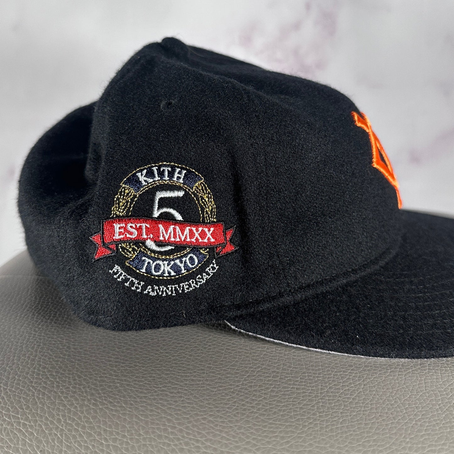 Kith x New Era Tokyo Yomiuri Giants Black/Orange Strapback Hat