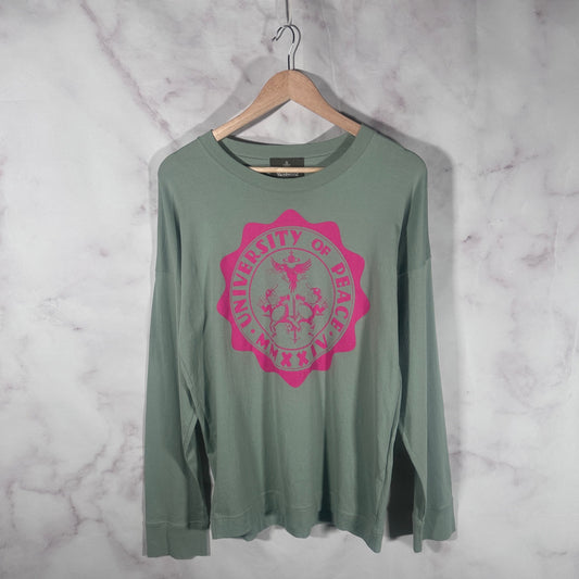 Vivienne Westwood Green ‘University of Peace’ Longsleeve