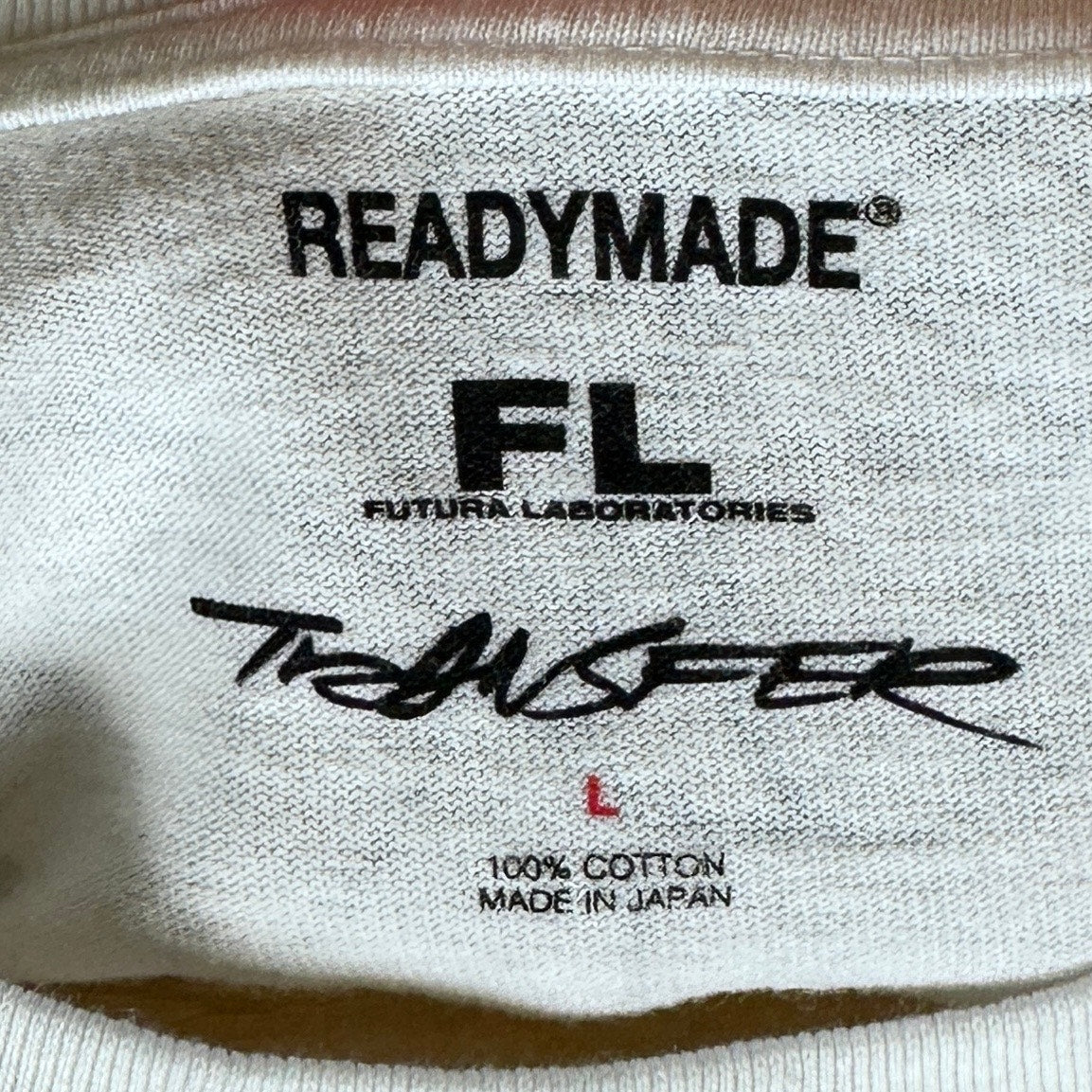 READYMADE x Futura Laboratories x Transfer White All Over Print Tee