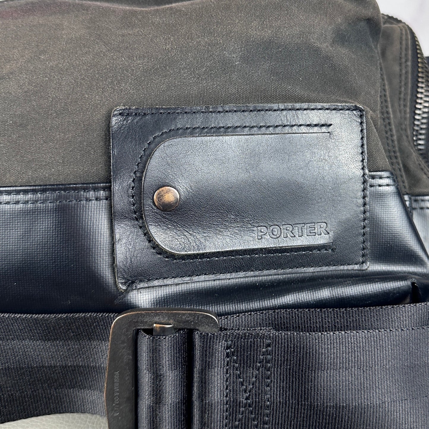 Porter Yoshida & Co. Black Travel Messenger Bag
