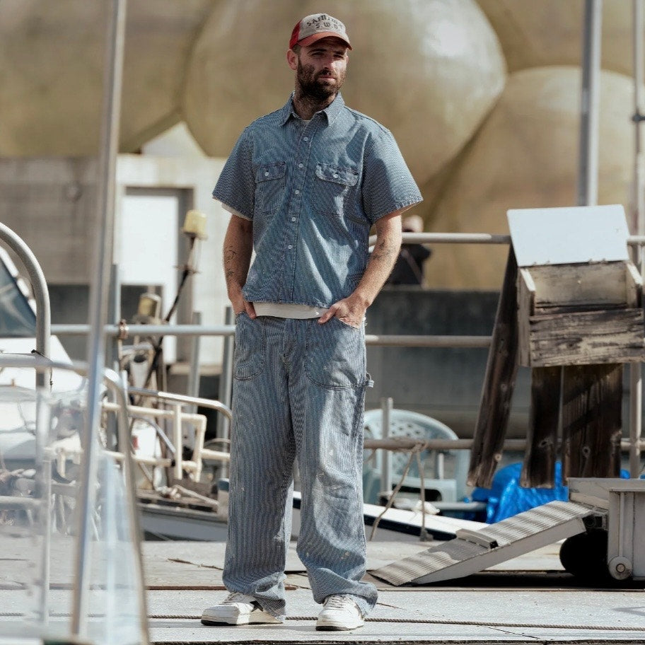 Sean Wotherspoon SWJP Hickory Stripe Carpenter Pants