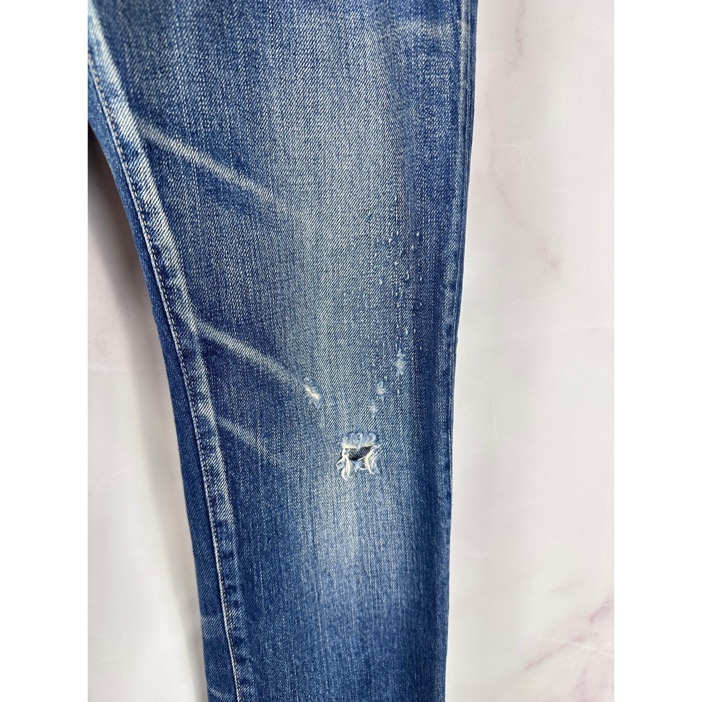 Hysteric Glamour Studded Faded Denim