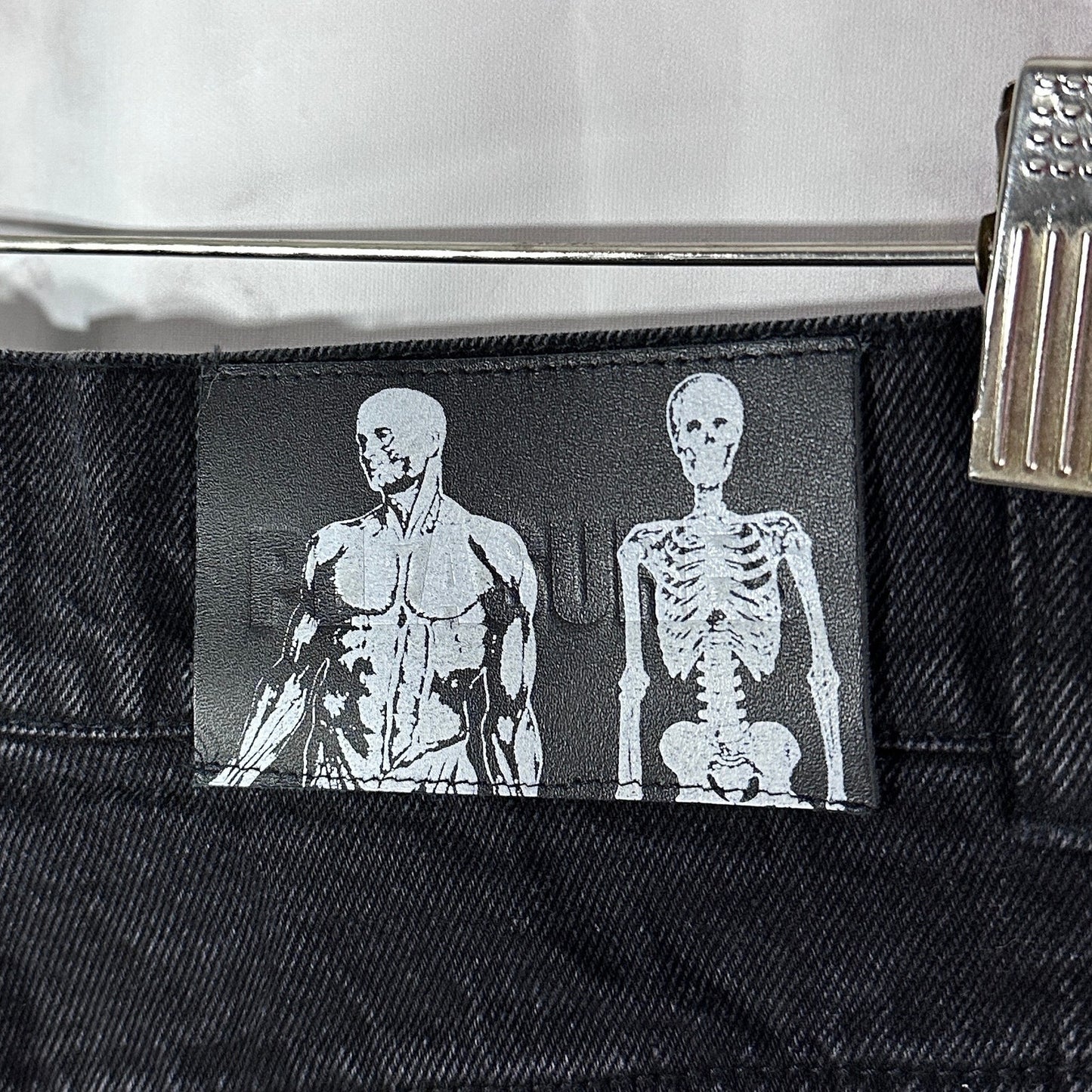 Pleasures Black Rug Pattern Denim