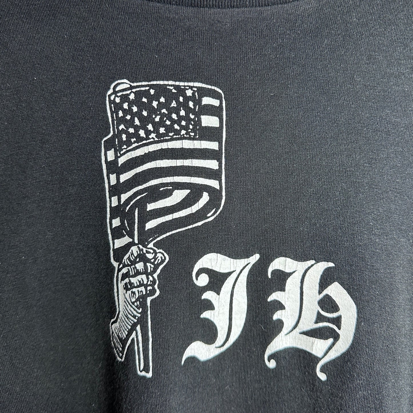 Number (N)ine S/S01 “Star Spangled Banner” Black Tee