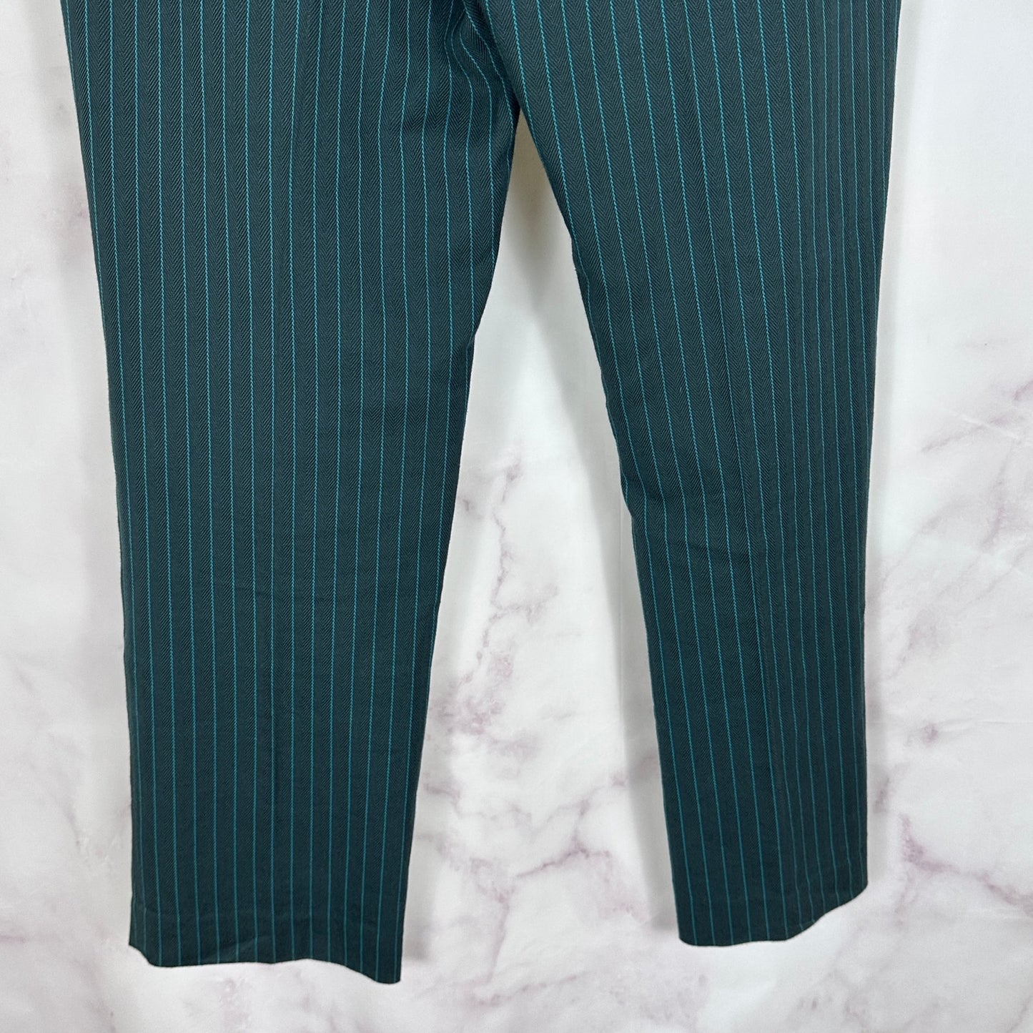 Facetasm x Coca-Cola Green Two Tuck Stripe Pants