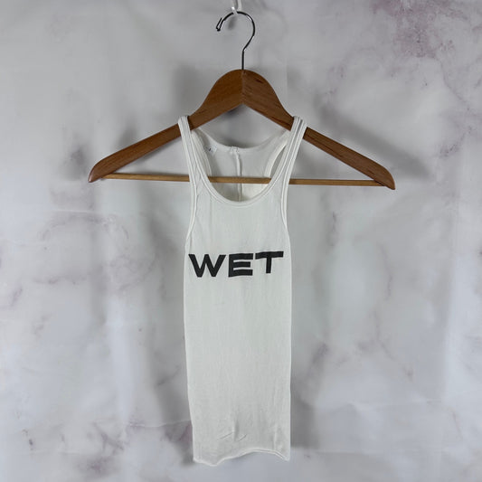 Yeezy x Mowalola WET White Tank