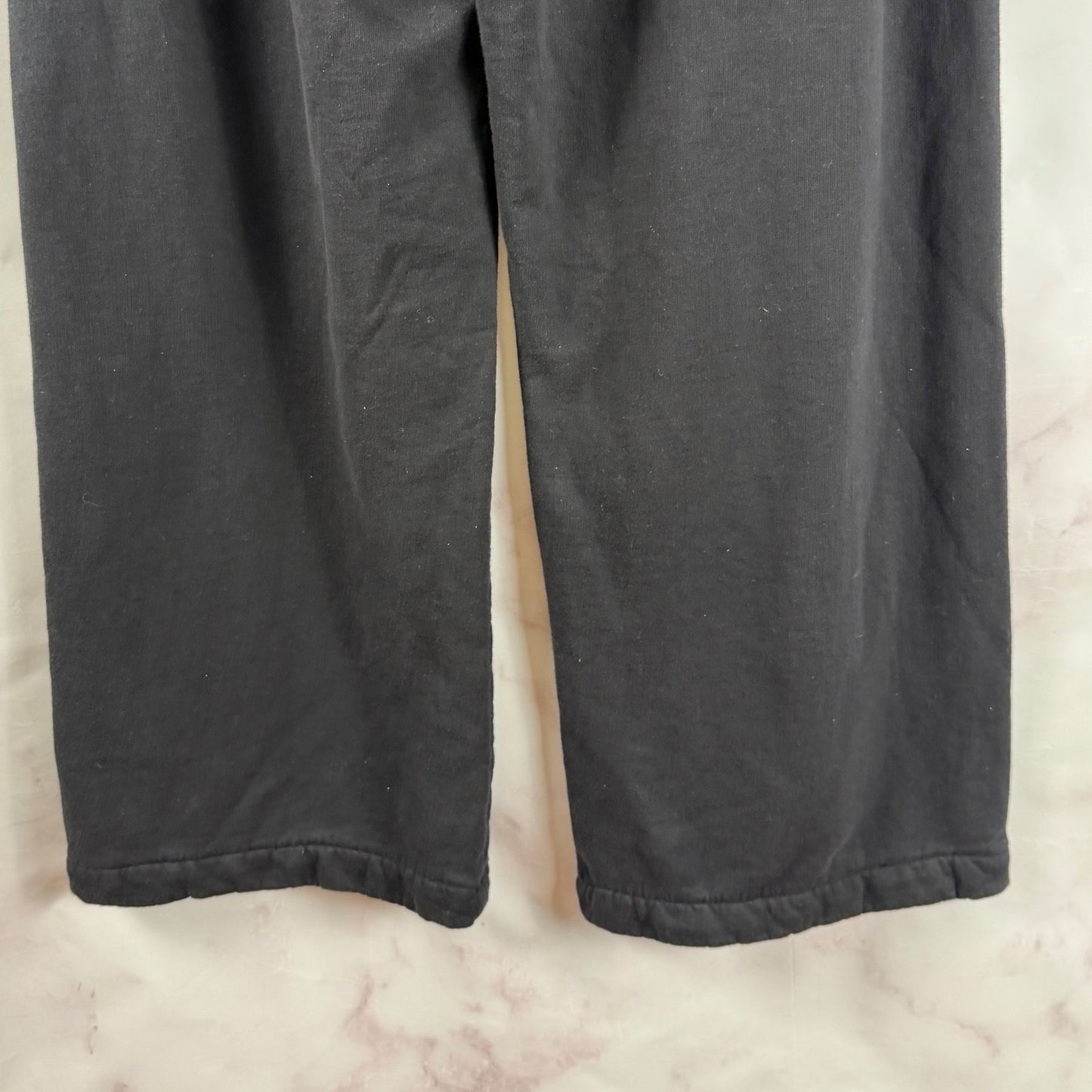 Yeezy Sample Black Wide Leg Sweatpants