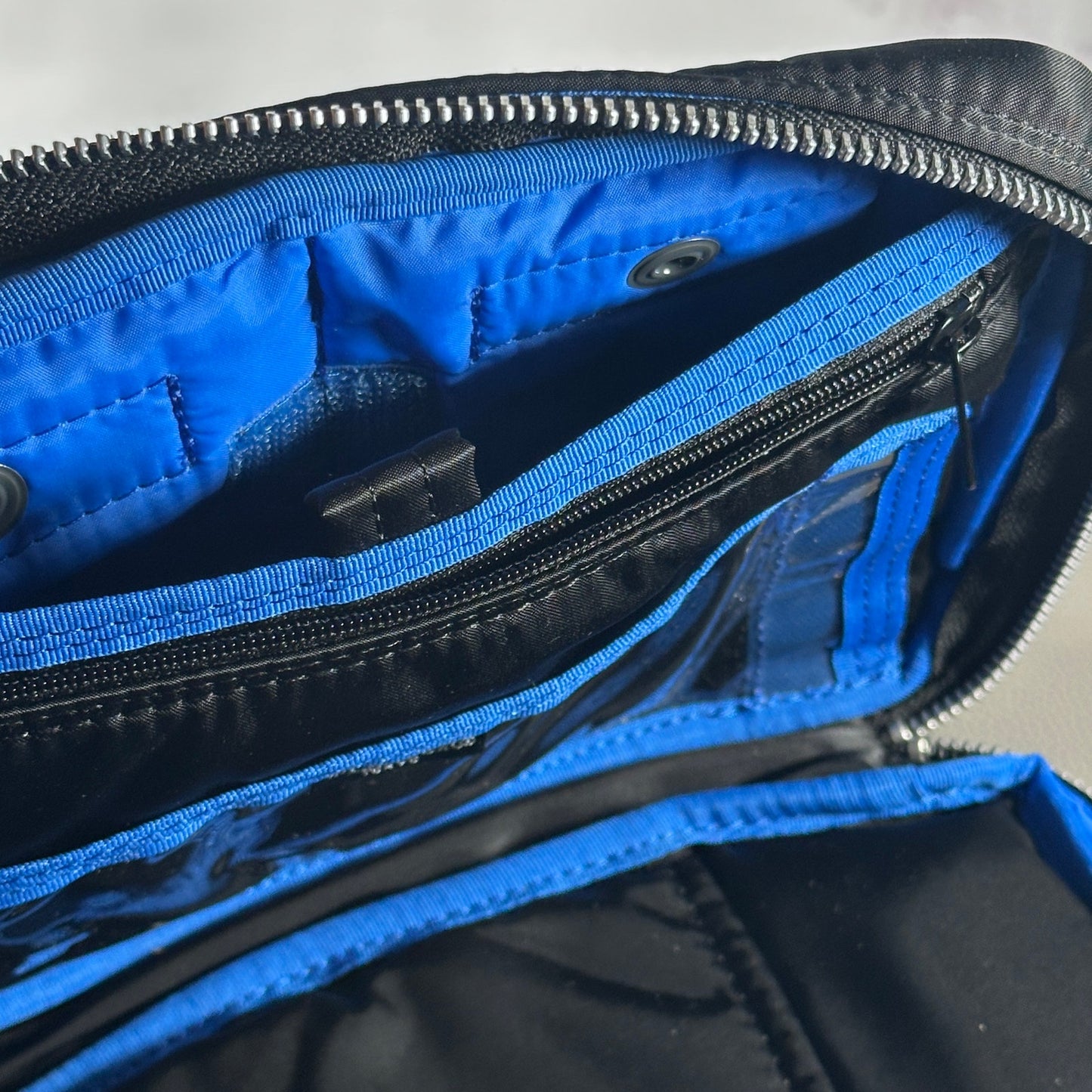 Porter Tokyo Black Zipper Accessory Pouch