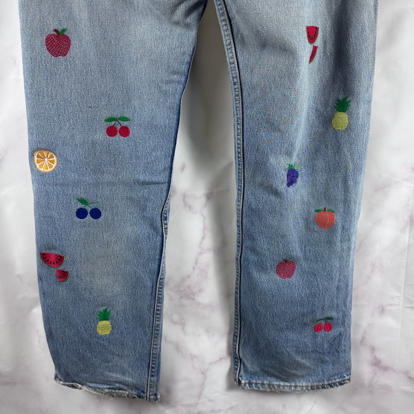 Sean Wotherspoon Vintage Reworked Levi's Fruit Denim