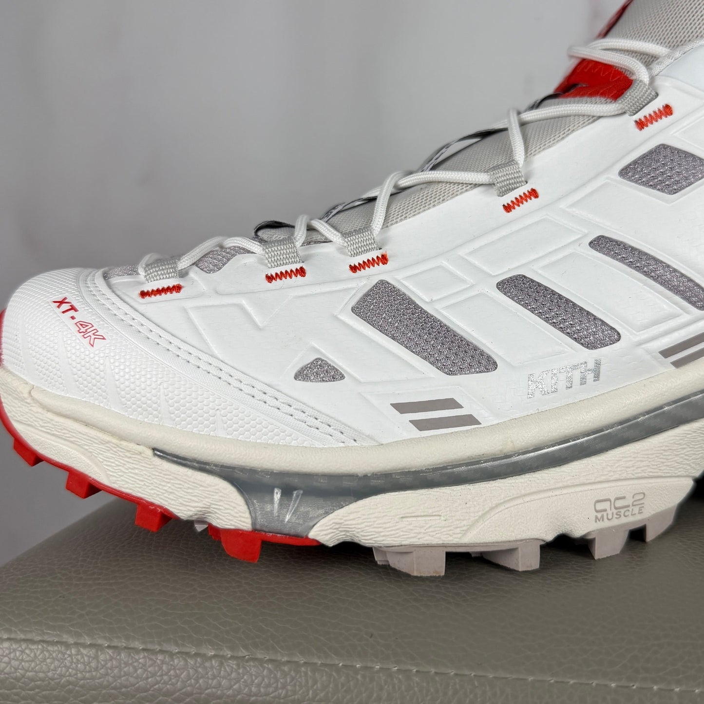 Salomon x Kith XT-4K White/Red ‘Kithmas’
