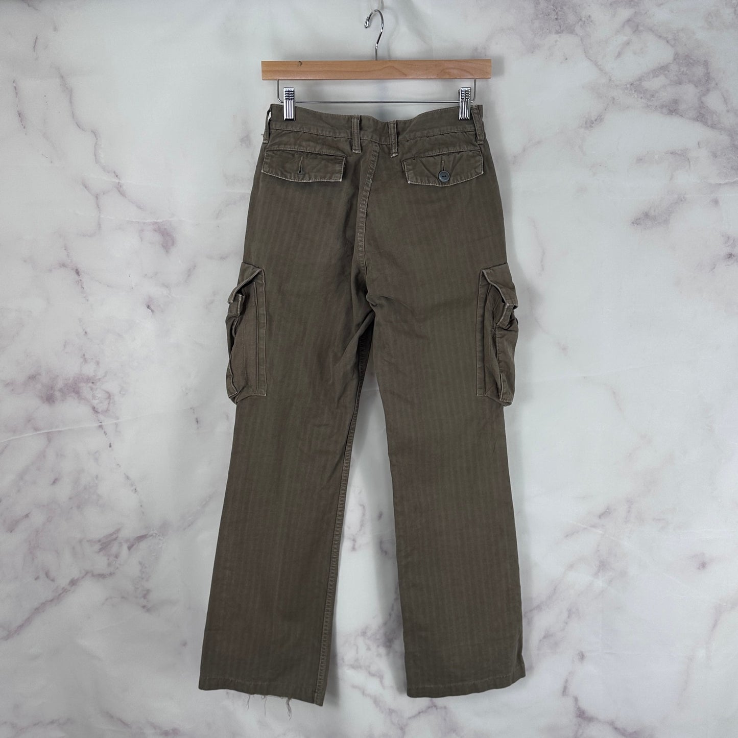 Kapital Brown Striped Cargo Pants