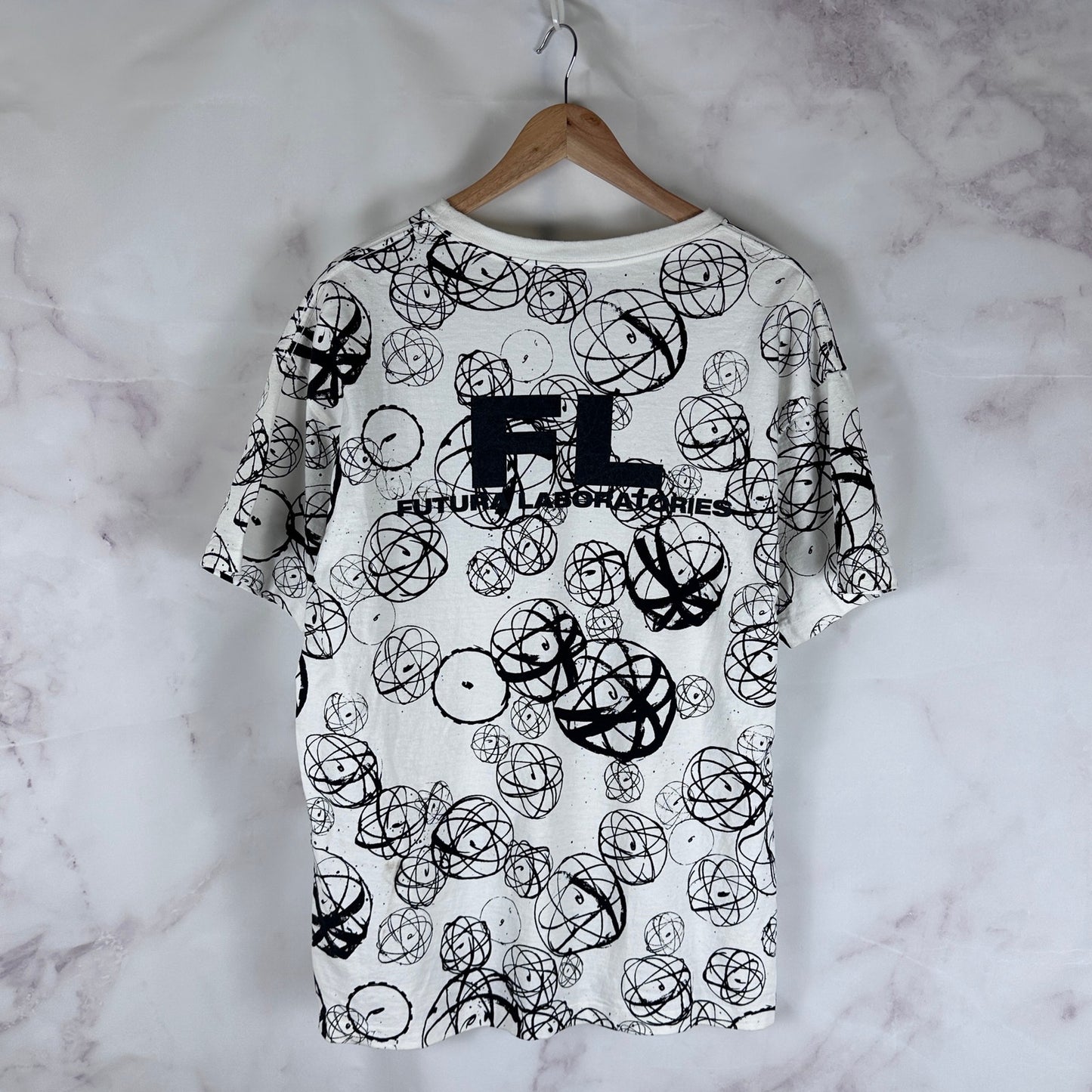 READYMADE x Futura Laboratories x Transfer White All Over Print Tee