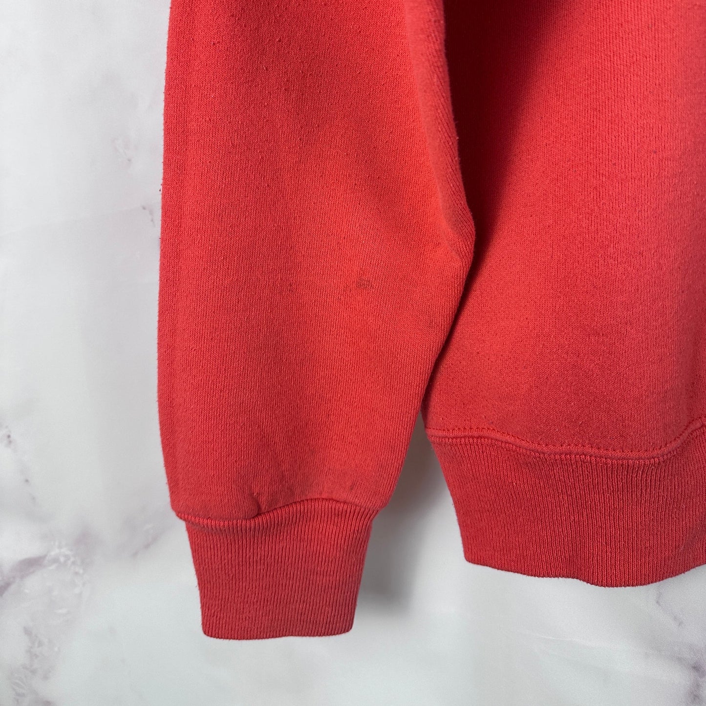 Vintage 90s Lee Heavyweight Orange Crewneck Sweatshirt