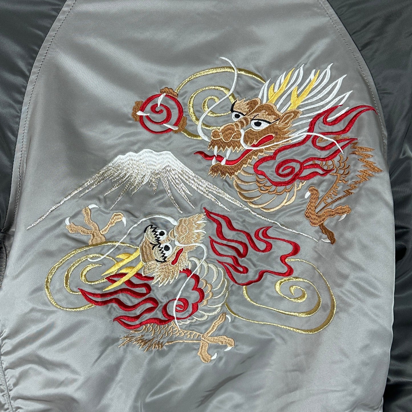 Alpha Industries Japanese Dragon Souvenir MA-1 Bomber Jacket