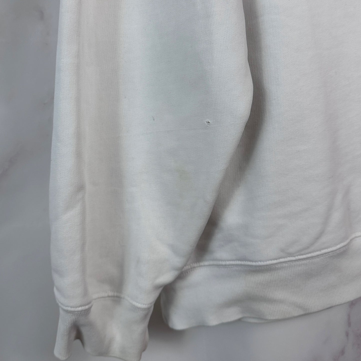Balenciaga Rainbow Crest White Hoodie