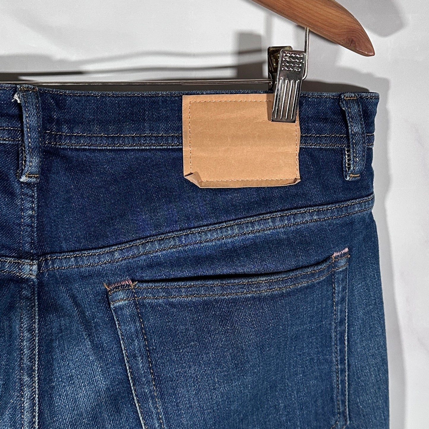 Acne Studios Bla Konst River Dark Blue Tapered Denim