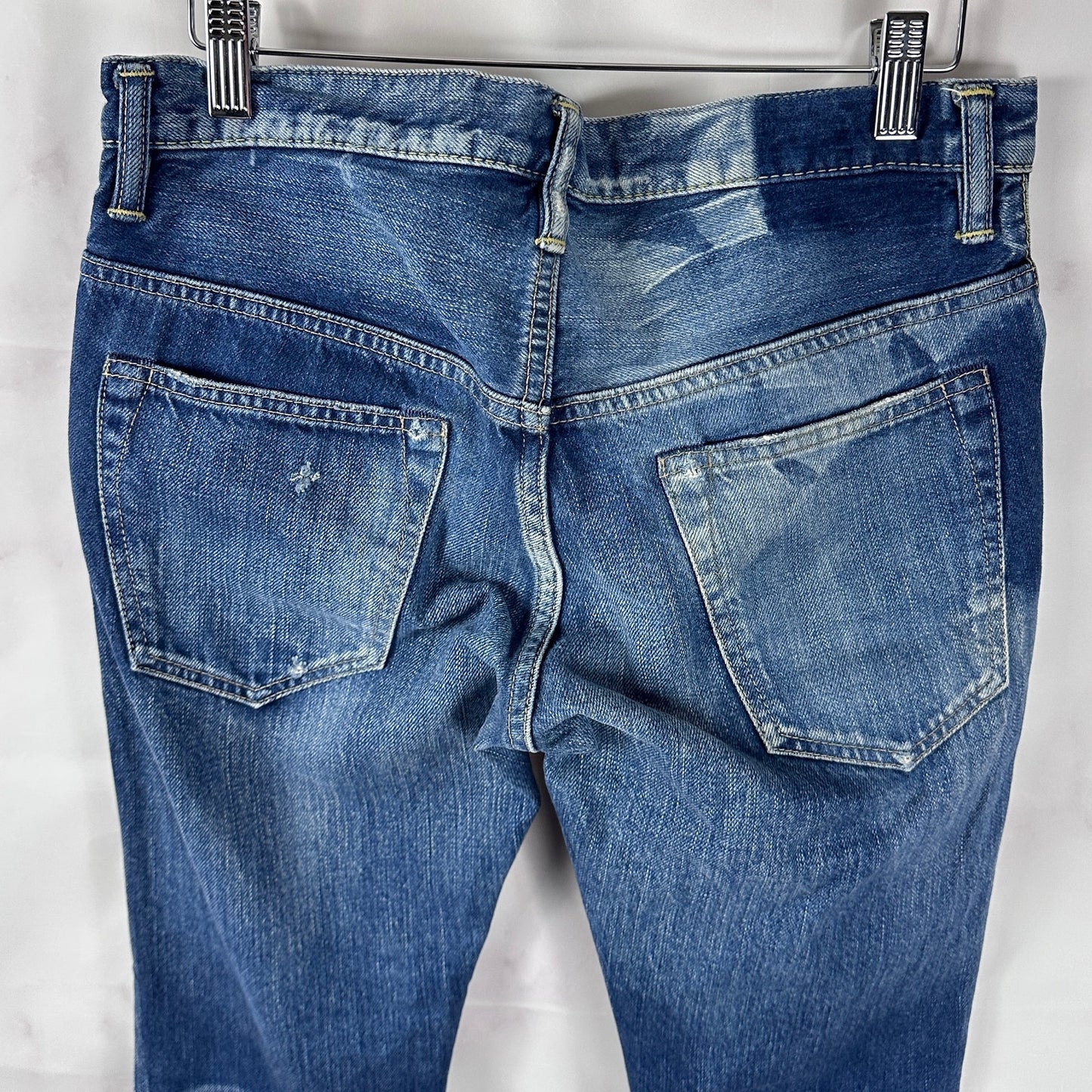 Hysteric Glamour Studded Faded Denim