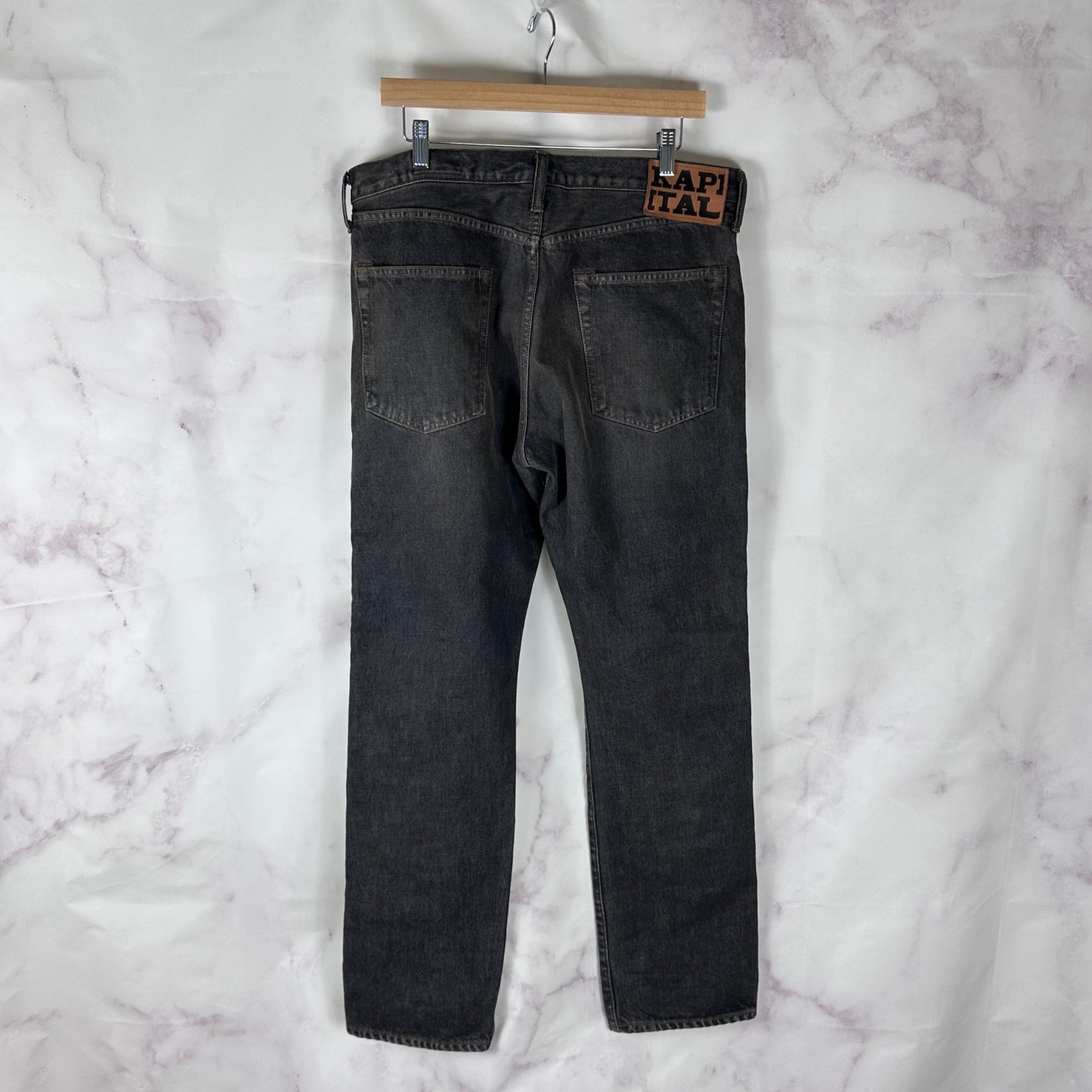 Kapital Kountry Black Jewel Denim Jeans