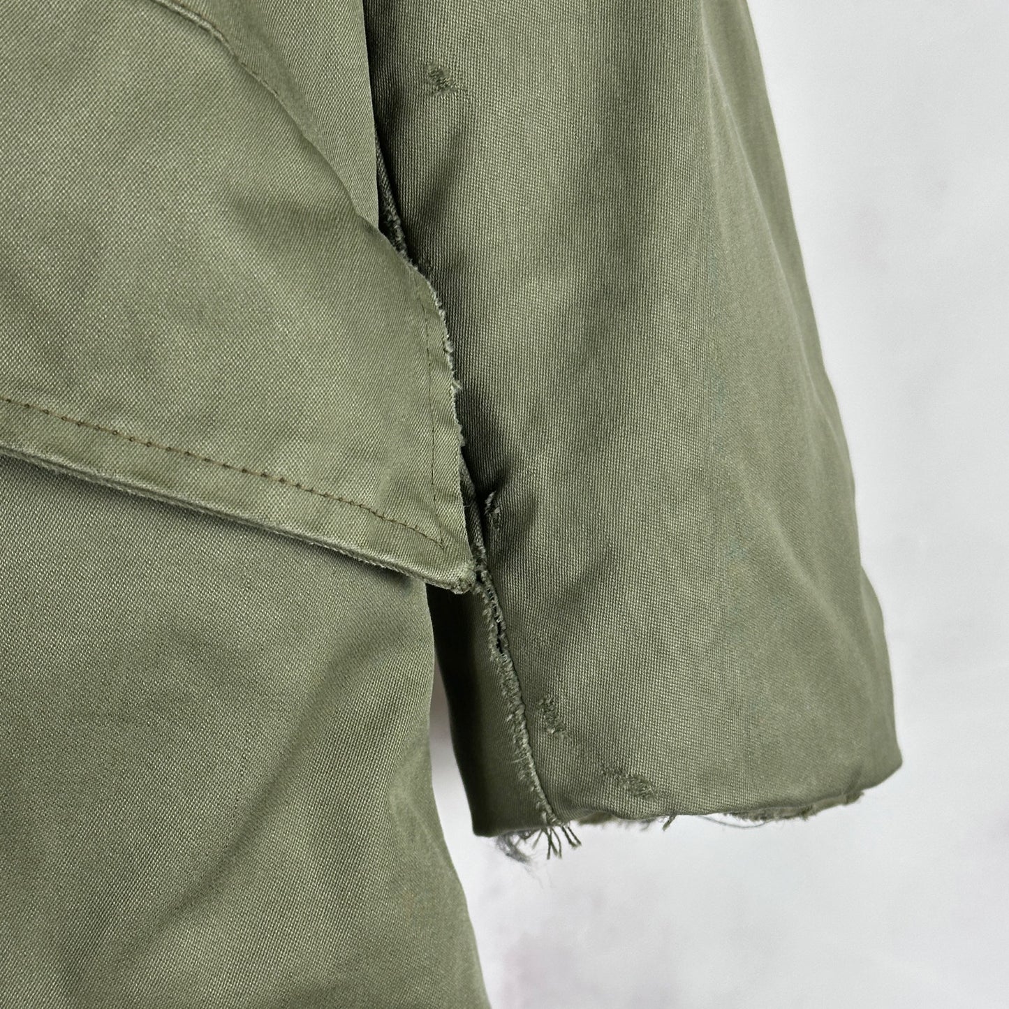 Vintage 1960s Frost King Olive Green Parka