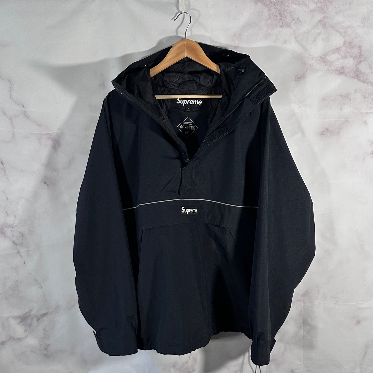 Supreme Black GORE-TEX Anorak Jacket S/S24