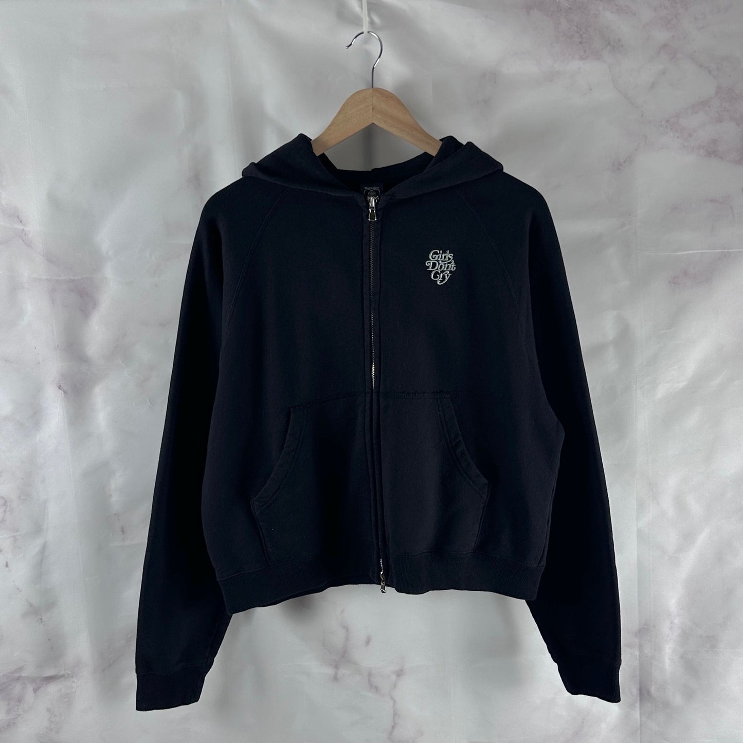 Girls Don’t Cry Black Zip-Up Hoodie