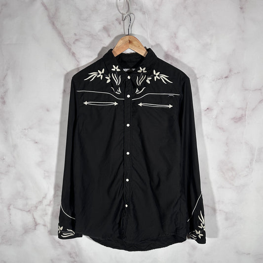 Neighborhood Black Nashville Western Button Up