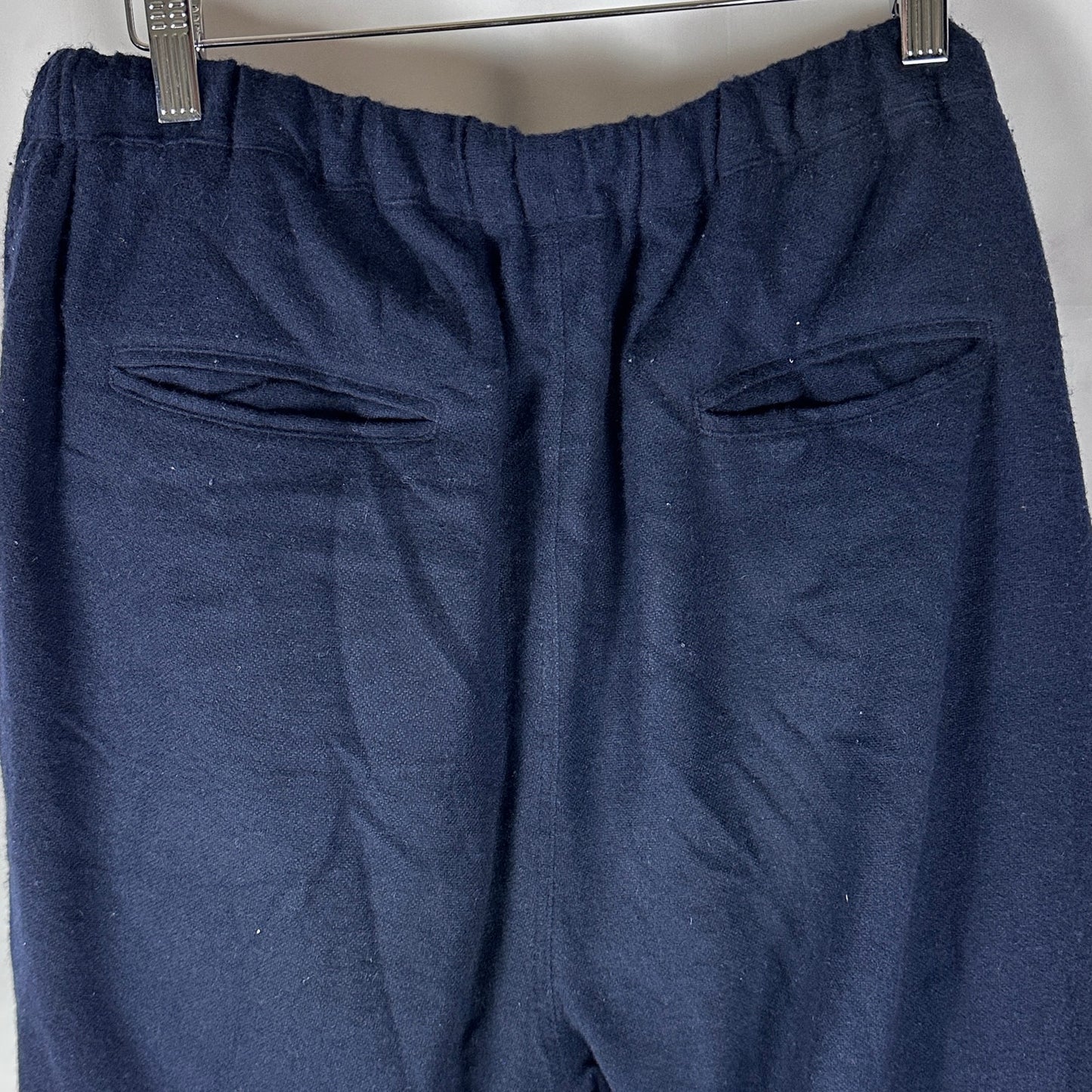 Massimo Alba Navy Cashmere Knit Pants