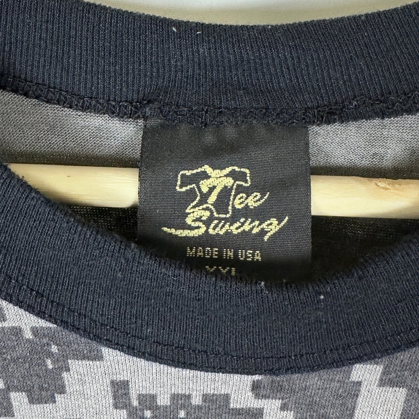 Vintage Tee Swing Grey Digi Camo Tee