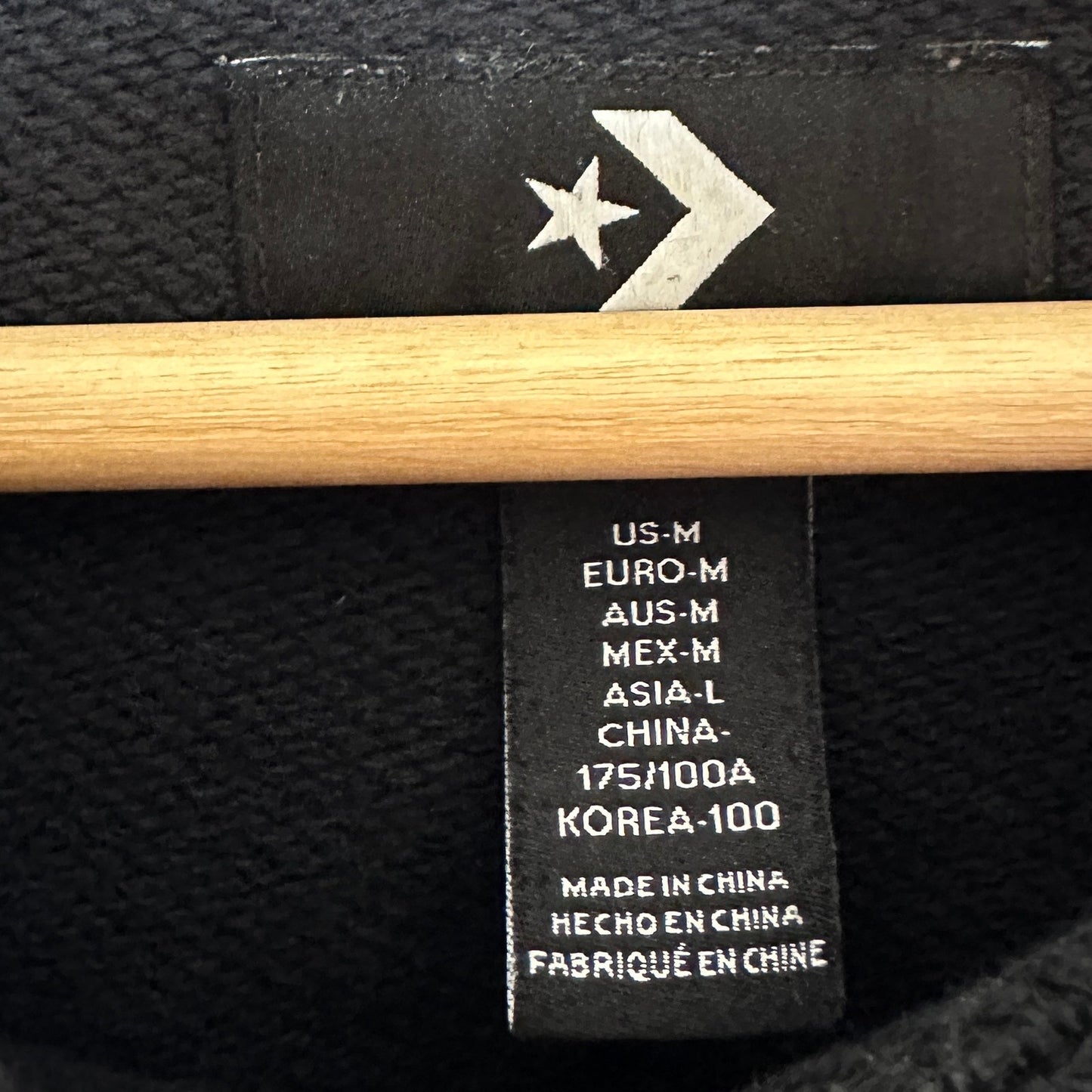 Neighborhood x Converse Black Hoodie