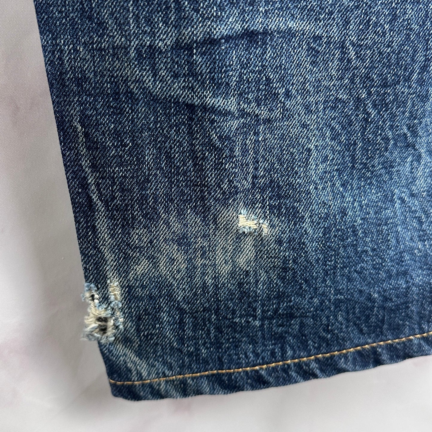 Japanese Selvedge Denim Blue Way Straight Jeans