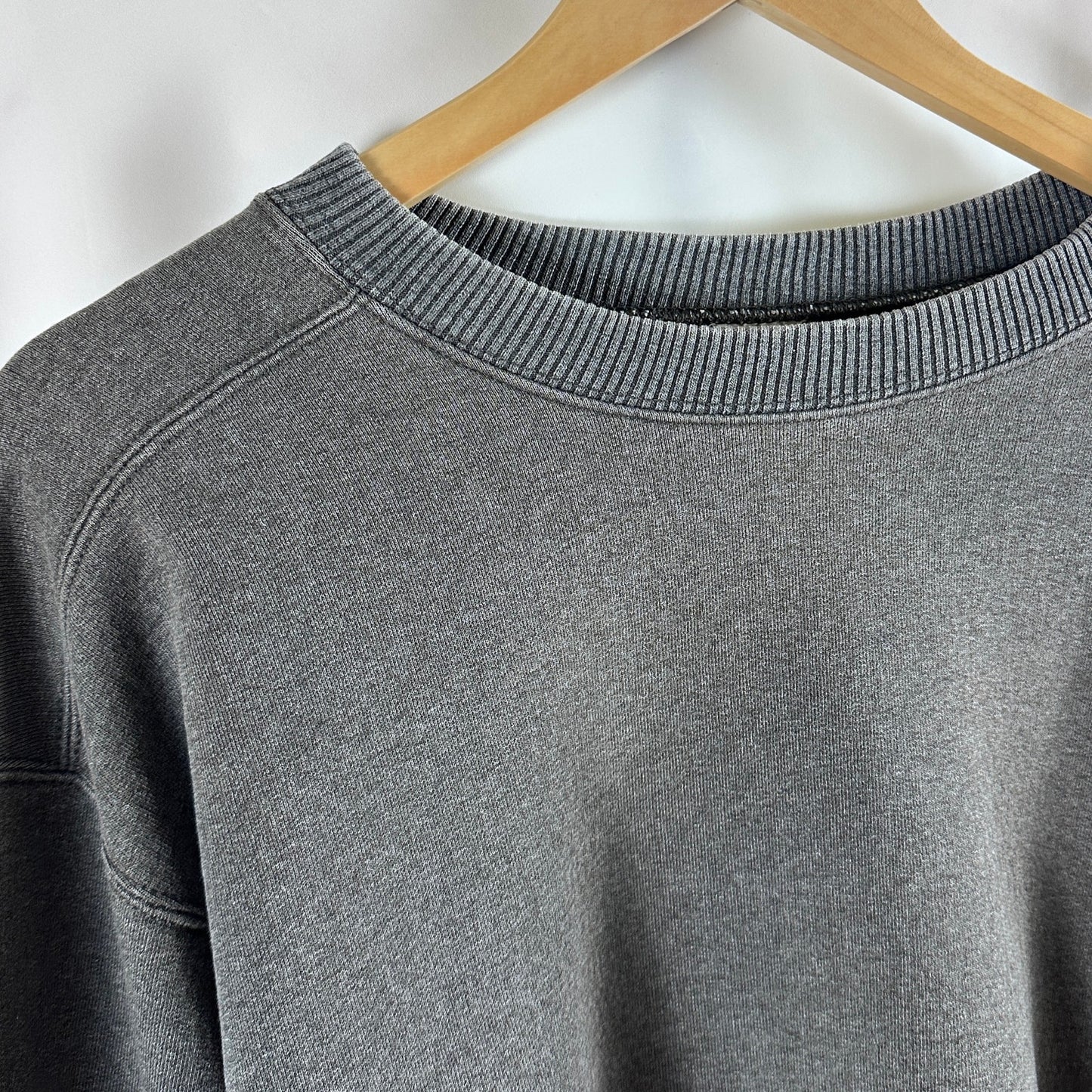 Vintage Distressed Champion Grey Crewneck