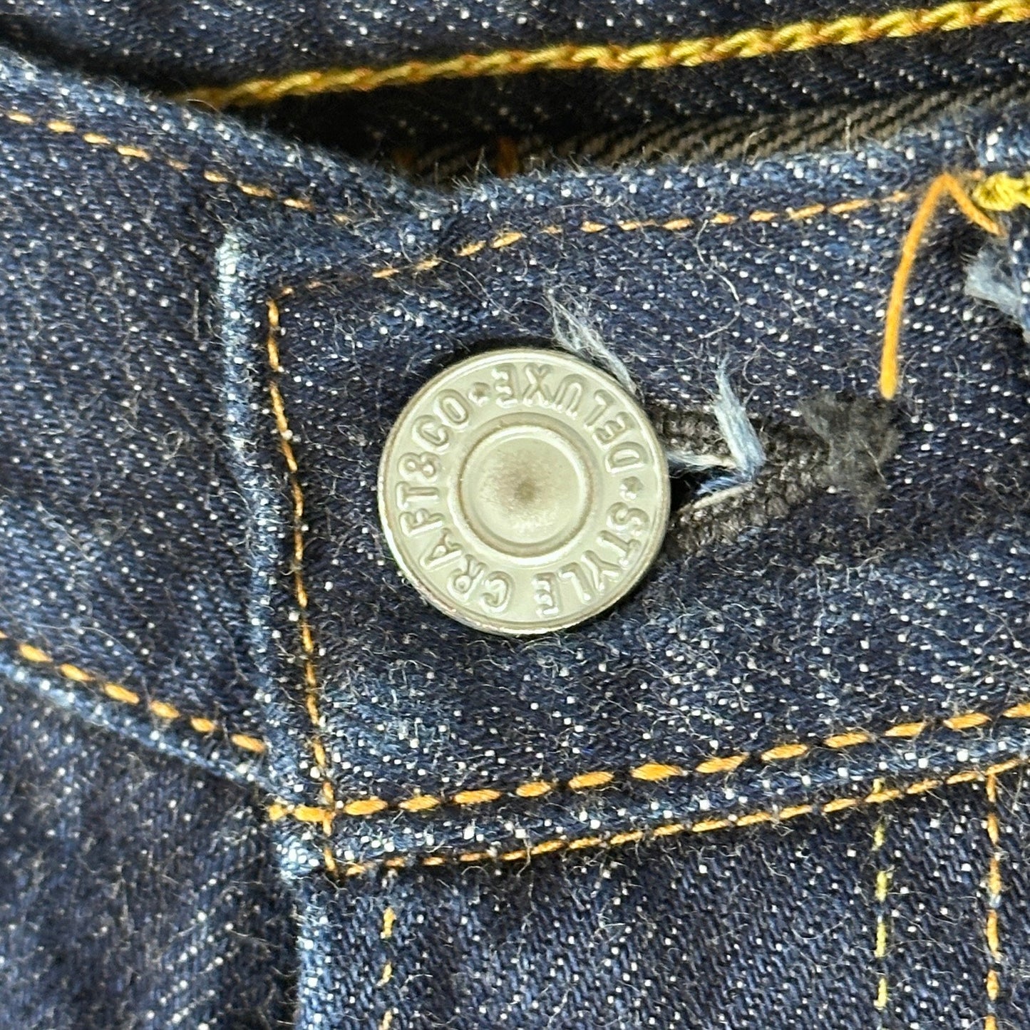 Evisu Warehouse Lot 9002 Indigo Selvedge Denim