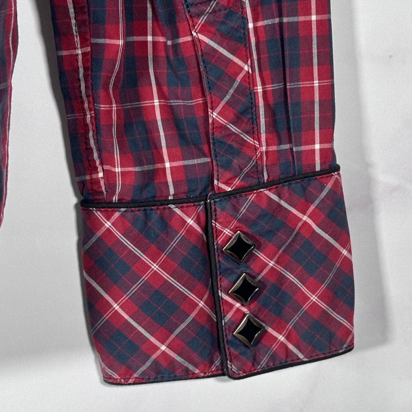 Hysteric Glamour Red Western Flannel Button-Up Shirt