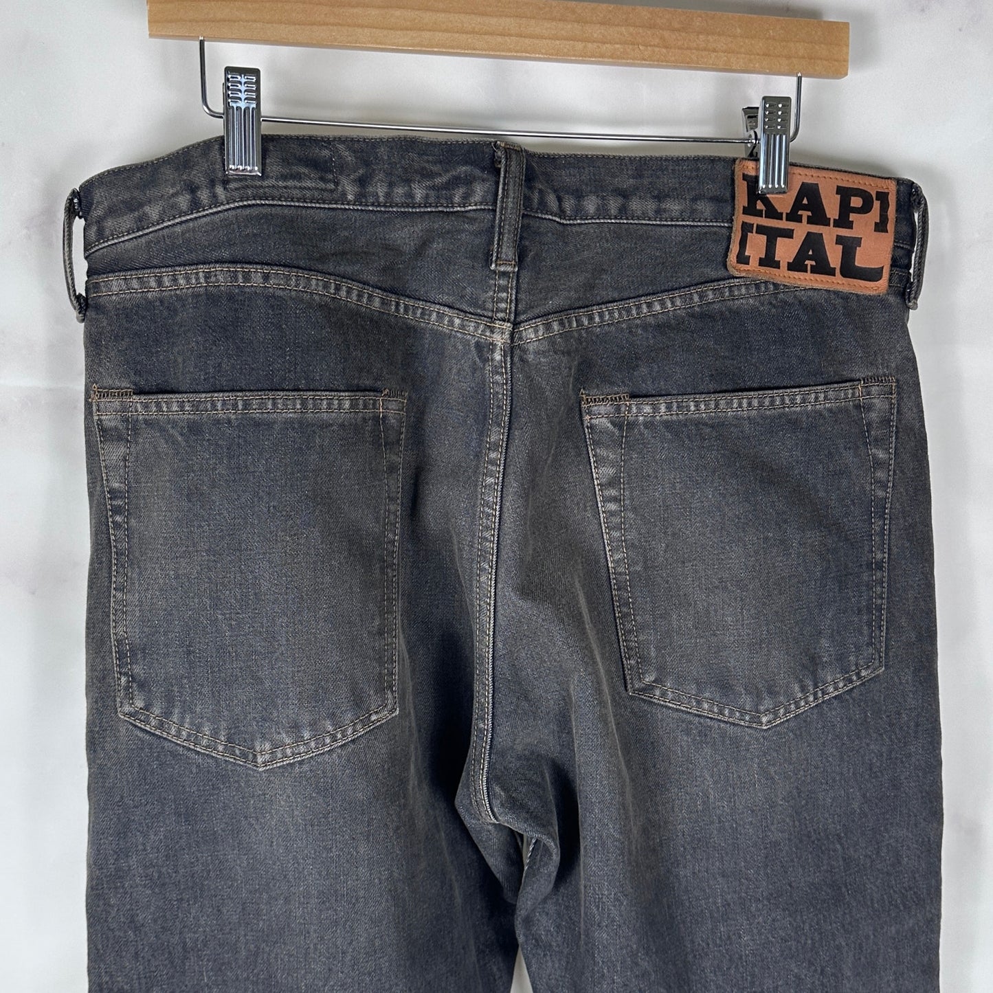 Kapital Kountry Black Jewel Denim Jeans