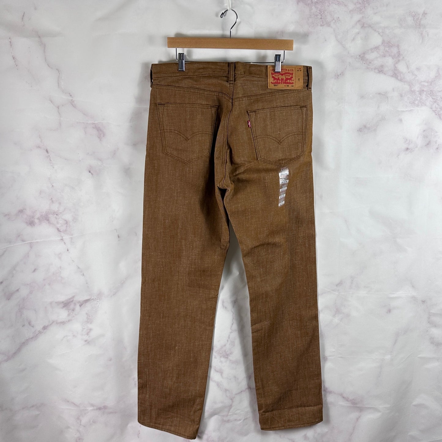 Levi’s 501 White Oak Brown Denim