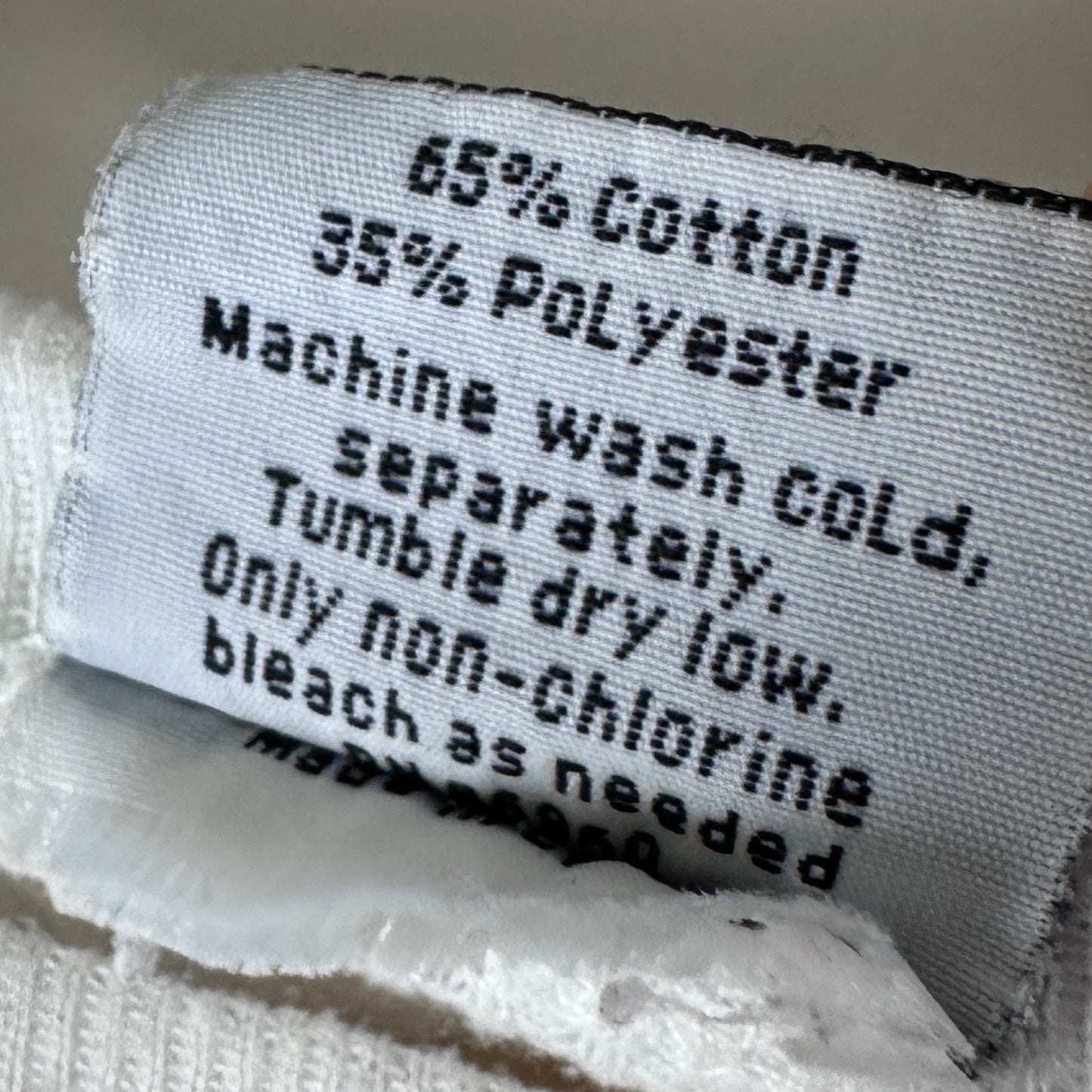 Vintage White Arctic Storm Thermal Longsleeve