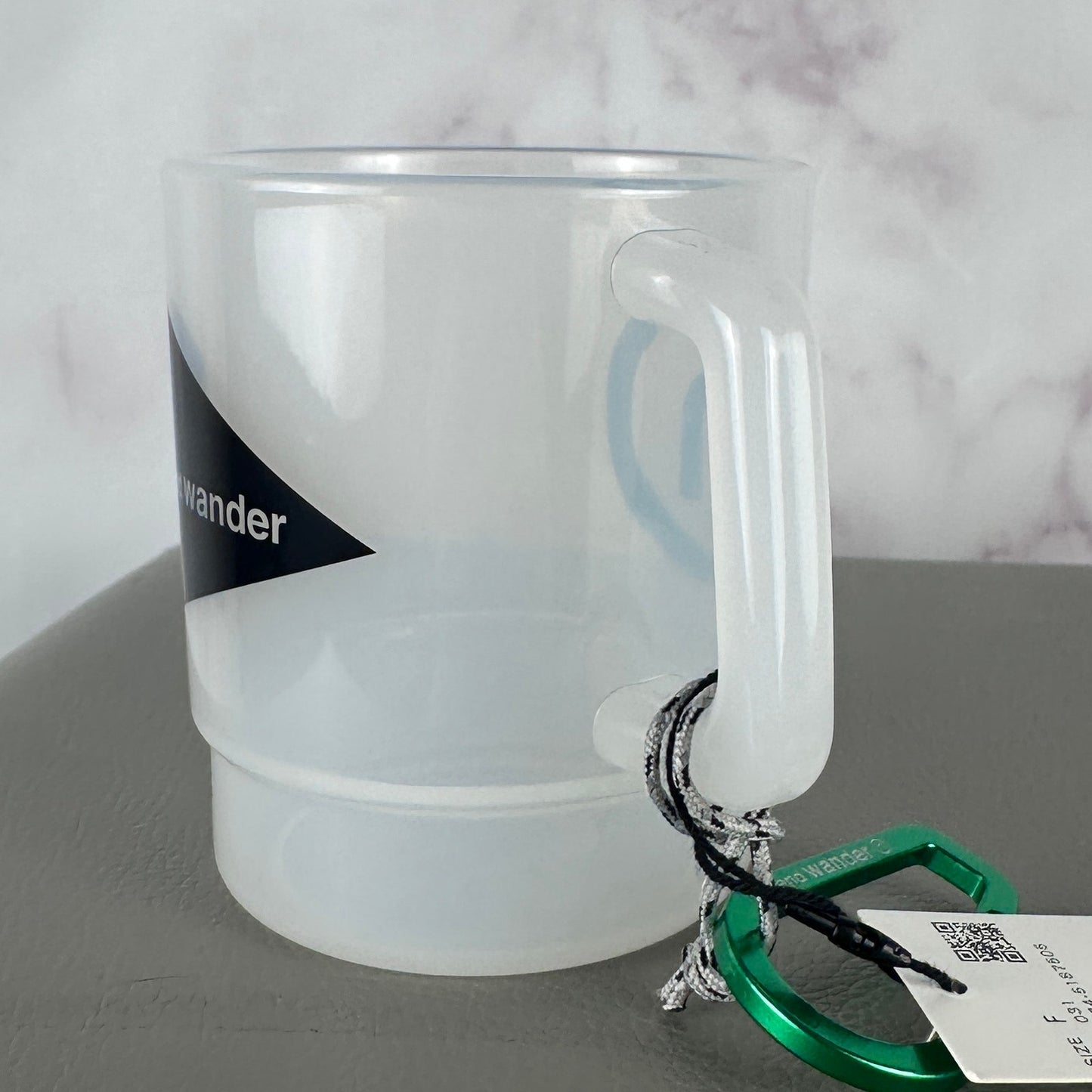 Hidden NY x And Wander Translucent Carabiner Cup Mug