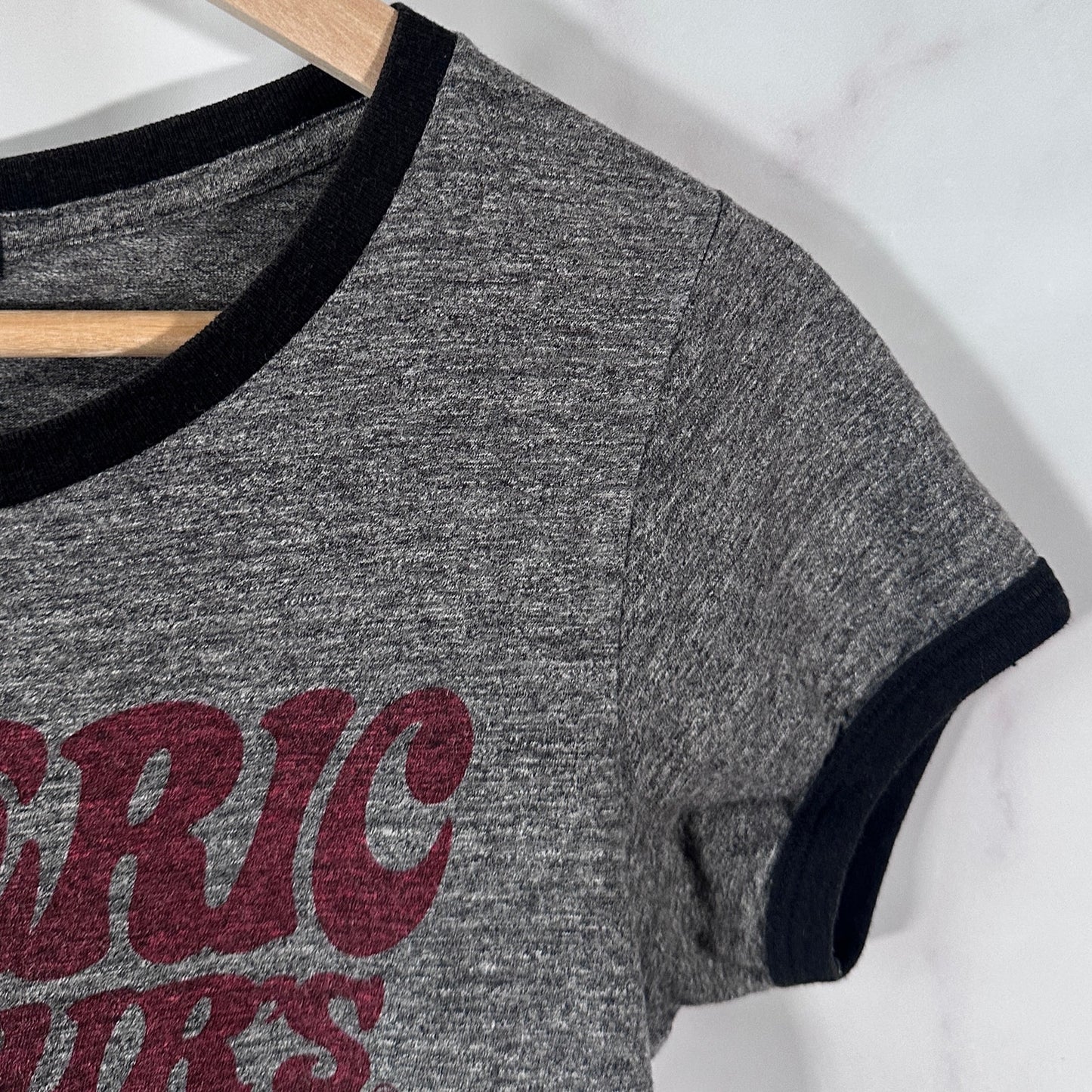 Hysteric Glamour Workwear Heather Grey Ringer Tee