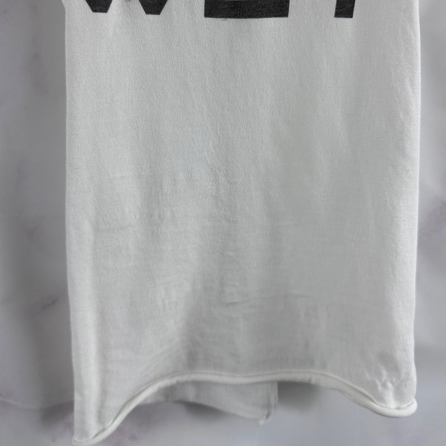 Yeezy x Mowalola White WET Tank