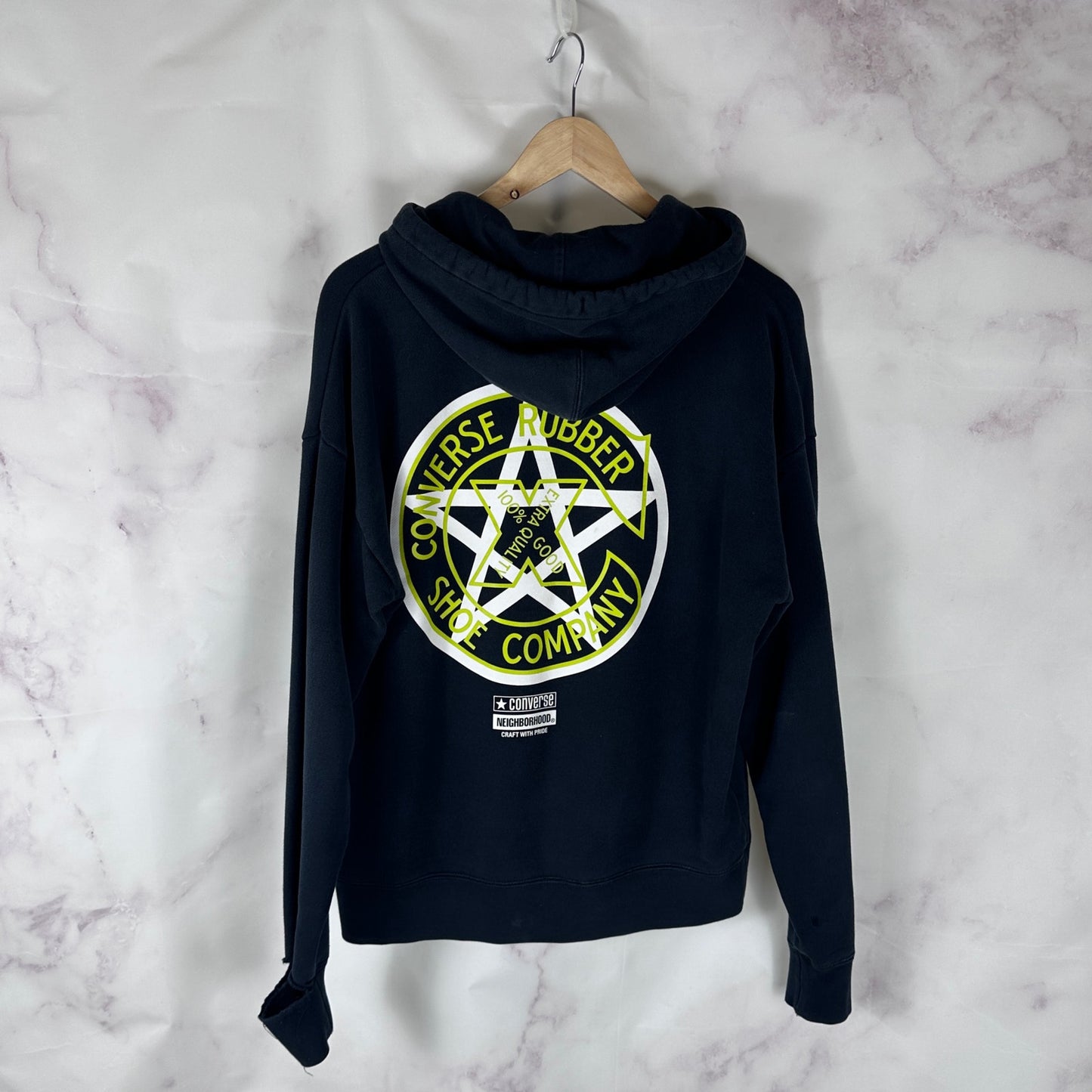 Neighborhood x Converse Black Hoodie