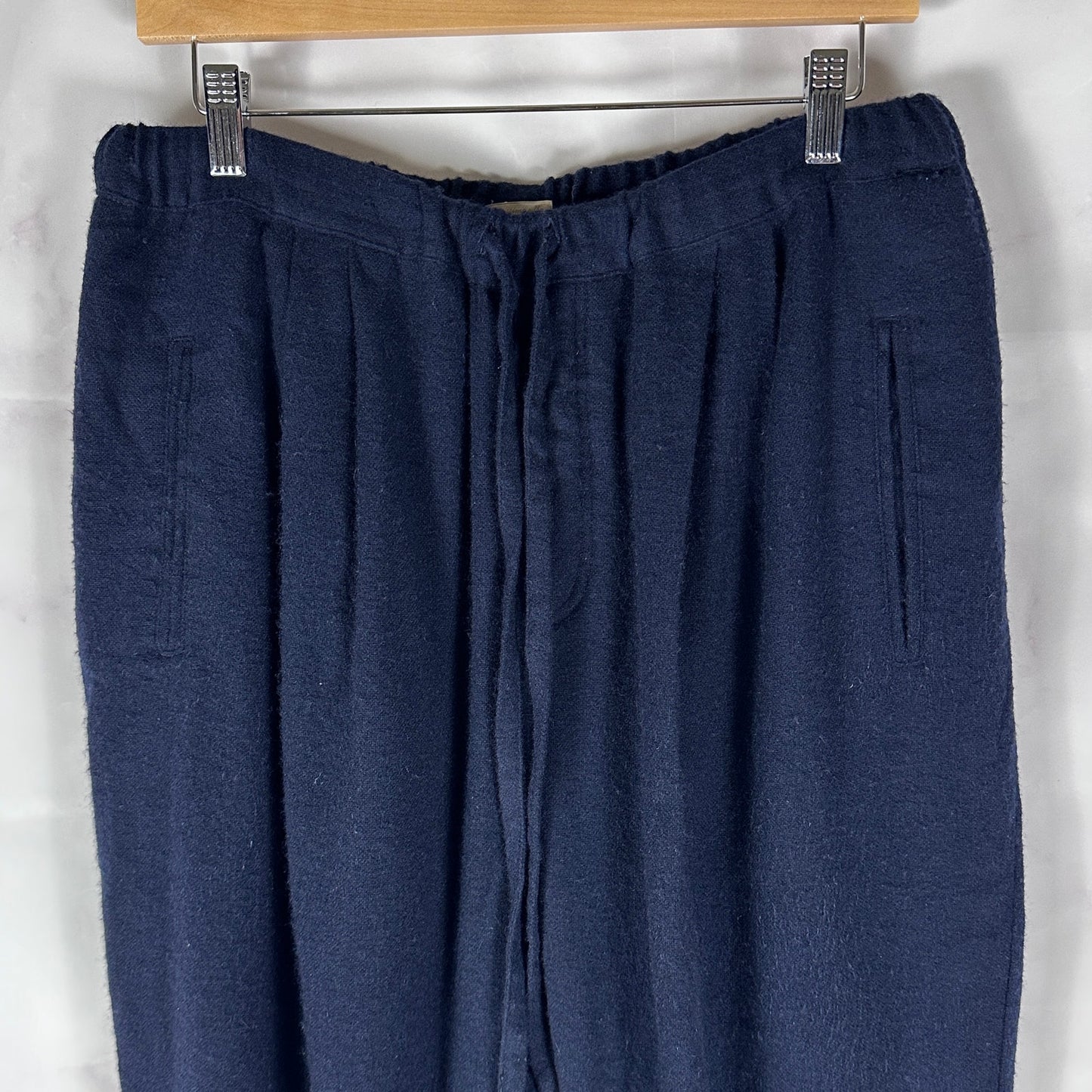 Massimo Alba Navy Cashmere Knit Pants
