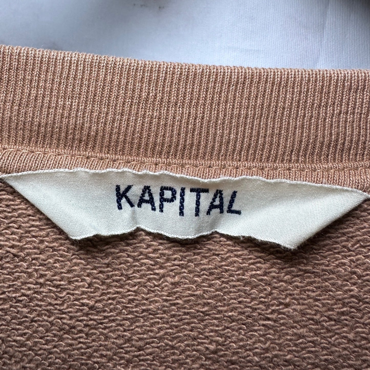 Kapital 25 Seal Brown Crewneck